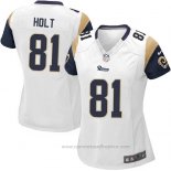 Camiseta NFL Game Mujer Los Angeles Rams Holt Blanco