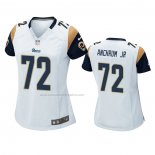 Camiseta NFL Game Mujer Los Angeles Rams Tremayne Anchrum Jr. Blanco