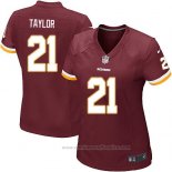 Camiseta NFL Game Mujer Washington Redskins Taylor Rojo