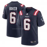 Camiseta NFL Game New England Patriots Javon Baker Azul