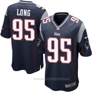 Camiseta NFL Game New England Patriots Long Azul