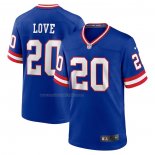 Camiseta NFL Game New York Giants Julian Love Classic Azul