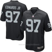 Camiseta NFL Game Nino Las Vegas Raiders Edwaros Jr Negro