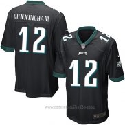 Camiseta NFL Game Nino Philadelphia Eagles Gunningham Negro