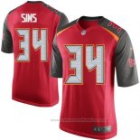 Camiseta NFL Game Nino Tampa Bay Buccaneers Sims Rojo