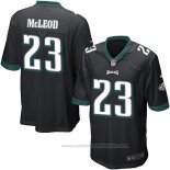 Camiseta NFL Game Philadelphia Eagles McLeod Negro