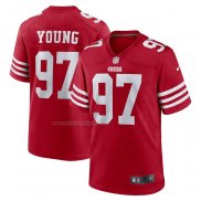 Camiseta NFL Game San Francisco 49ers Bryant Young Retired Rojo2