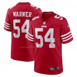 Camiseta NFL Game San Francisco 49ers Fred Warner Rojo2