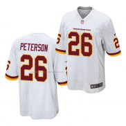 Camiseta NFL Game Washington Redskins Adrian Peterson Blanco