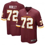 Camiseta NFL Game Washington Redskins Dexter Manley Retired Rojo