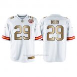 Camiseta NFL Gold Game Kansas City Chiefs Berry Blanco