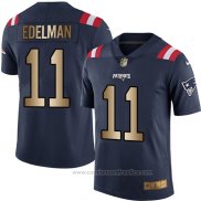 Camiseta NFL Gold Legend New England Patriots Edelman Profundo Azul