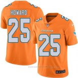 Camiseta NFL Legend Miami Dolphins Howard Naranja