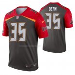 Camiseta NFL Legend Tampa Bay Buccaneers Jamel Dean Inverted Gris