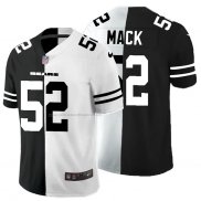 Camiseta NFL Limited Chicago Bears Mack Black White Split