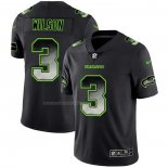 Camiseta NFL Limited Seattle Seahawks Wilson Smoke Fashion Negro