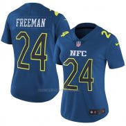 Camiseta NFL Mujer Pro Bowl NFC Freeman 2017 Azul