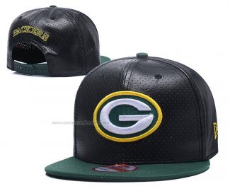 Gorra Green Bay Packers Negro Blanco Verde