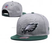 Gorra Philadelphia Eagles Gris Oscuro Verde1