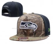 Gorra Seattle Seahawks Marron Azul Rojo