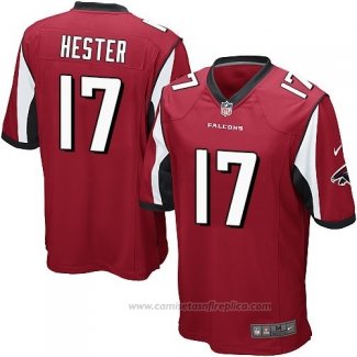 Camiseta NFL Game Atlanta Falcons Hester Rojo