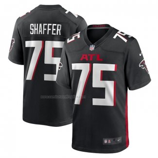 Camiseta NFL Game Atlanta Falcons Justin Shaffer Negro