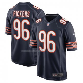 Camiseta NFL Game Chicago Bears Zacch Pickens Azul