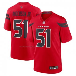 Camiseta NFL Game Houston Texans Will Anderson Jr. Alterno Rojo