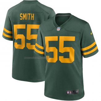 Camiseta NFL Game Jacksonville Jaguars Jordan Smith 92 Verde