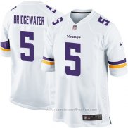 Camiseta NFL Game Minnesota Vikings Briogewater Blanco