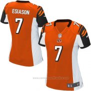 Camiseta NFL Game Mujer Cincinnati Bengals Esiason Naranja