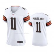 Camiseta NFL Game Mujer Cleveland Browns Donovan Peoples-Jones Blanco