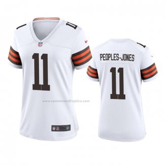 Camiseta NFL Game Mujer Cleveland Browns Donovan Peoples-Jones Blanco