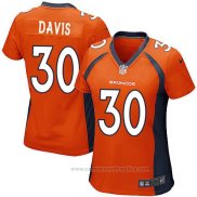 Camiseta NFL Game Mujer Denver Broncos Bruton Naranja