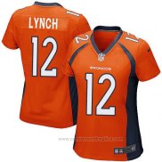 Camiseta NFL Game Mujer Denver Broncos Caldwell Naranja