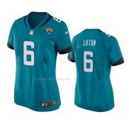 Camiseta NFL Game Mujer Jacksonville Jaguars Jake Luton Verde