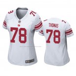 Camiseta NFL Game Mujer New York Giants Andrew Thomas Blanco