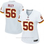 Camiseta NFL Game Mujer Washington Redskins Riley Blanco