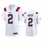 Camiseta NFL Game New England Patriots Brian Hoyer 2020 Blanco