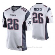 Camiseta NFL Game New England Patriots Sony Michel Blanco