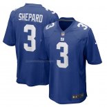 Camiseta NFL Game New York Giants Sterling Shepard 3 Azul