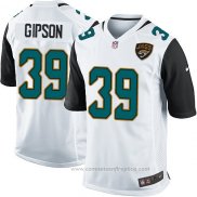 Camiseta NFL Game Nino Jacksonville Jaguars Gipson Blanco