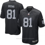 Camiseta NFL Game Nino Las Vegas Raiders Brown Negro