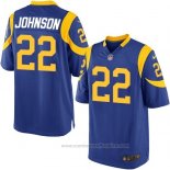 Camiseta NFL Game Nino Los Angeles Rams Johnson Azul