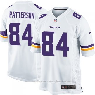 Camiseta NFL Game Nino Minnesota Vikings Patterson Blanco