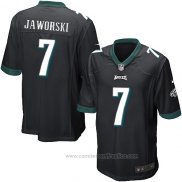 Camiseta NFL Game Nino Philadelphia Eagles Jawohski Negro