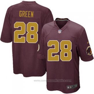 Camiseta NFL Game Nino Washington Redskins Green Marron