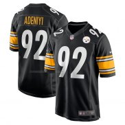 Camiseta NFL Game Pittsburgh Steelers Olasunkanmi Adeniyi Negro