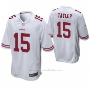 Camiseta NFL Game San Francisco 49ers Trent Taylor Blanco