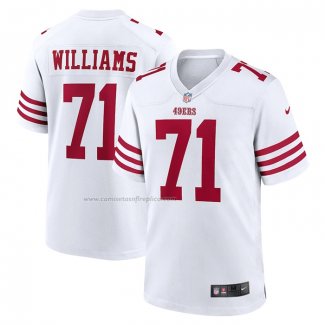 Camiseta NFL Game San Francisco 49ers Trent Williams Blanco2